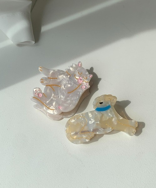 cream creme（クリームクレーム）の「動物ヘアクリップ（ヘアピン・レディース・A/B・FREE）」の11枚目の写真