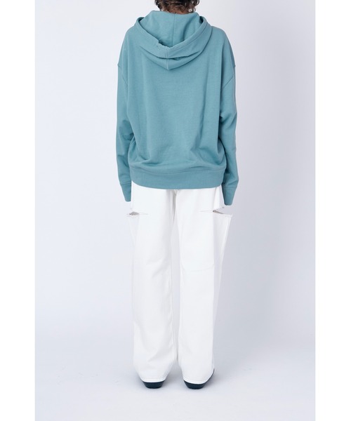 JIL SANDER(ジルサンダー)の「JIL SANDER PLUS SWEATSHIRT W/H LS(パーカー・レディース・ライトブルー/オフホワイト/ブラック・SMALL/X-SMALL)」の11枚目の写真