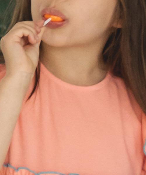 pairmanon(ペアマノン)の「配色メローティアードワンピース(ワンピース・キッズ・パープル/ピンク/ブルー/テラコッタ・130/90/140/120/100/150/110)」の12枚目の写真