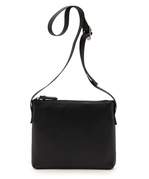 tk.TAKEO KIKUCHI(ティーケータケオキクチ)の「レザー調サコッシュバッグ(ショルダーバッグ・メンズ・ブラック/ブラック系5/ブラック系1/ブラック系/ダークグリーン系/ネイビー/ダークブラウン/ベージュ/ブラック系2・00)」の21枚目の写真