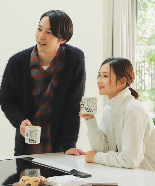 B:MING by BEAMS（ビーミングバイビームス）の「B:MING by BEAMS / 撥水 ノーカラー ブルゾン（ブルゾン・レディース・ダークネイビー/モカ/ホワイト系その他・SMALL/MEDIUM）」の14枚目の写真