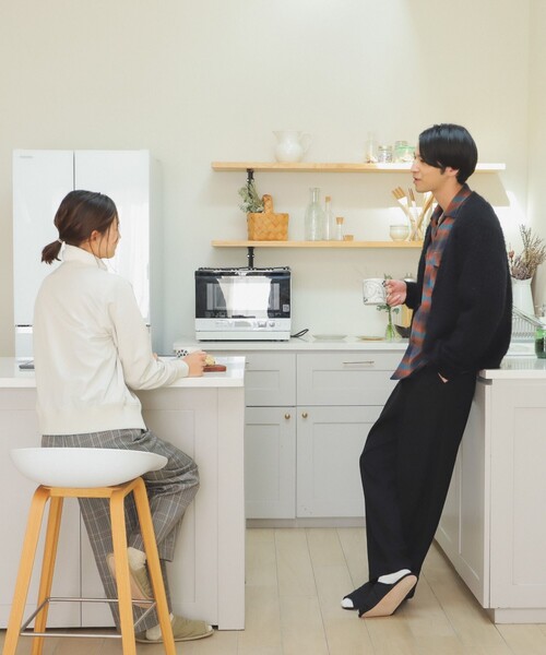 B:MING by BEAMS（ビーミングバイビームス）の「B:MING by BEAMS / 撥水 ノーカラー ブルゾン（ブルゾン・レディース・ダークネイビー/モカ/ホワイト系その他・SMALL/MEDIUM）」の20枚目の写真