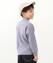 devirock（デビロック）の「モックネック長袖Tシャツ（Tシャツ/カットソー・キッズ）」