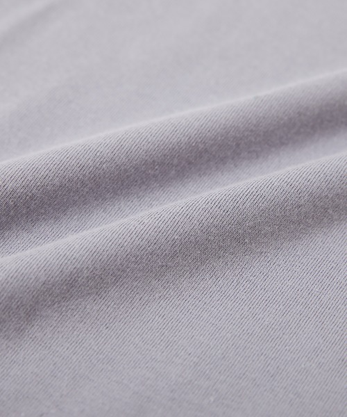 devirock（デビロック）の「モックネック長袖Tシャツ（Tシャツ/カットソー・キッズ・マスタード/パープル系5/ブラック/オフホワイト/ライトグレー・160cm/130cm/100cm/140cm/150cm/120cm/110cm）」の16枚目の写真