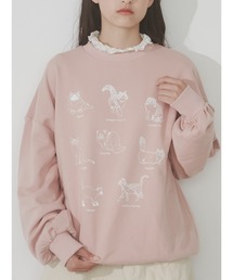 merry jenny | 猫図鑑スウェット(スウェット)