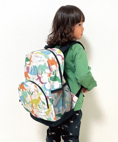 SKAPE(エスケープ)の「ソウガラリュック(バックパック/リュック・キッズ・ホワイト/グリーン/イエロー/ブルー・M size/S size)」の2枚目の写真