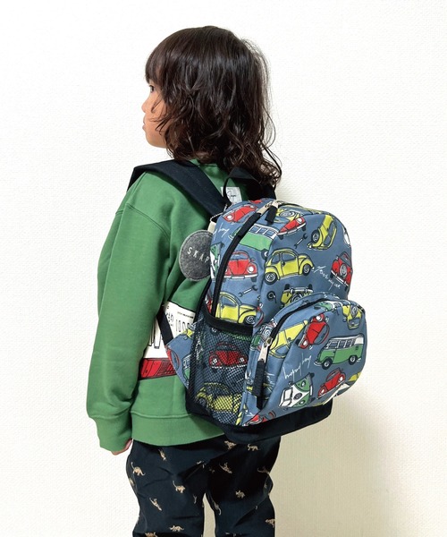 SKAPE(エスケープ)の「ソウガラリュック(バックパック/リュック・キッズ・ホワイト/グリーン/イエロー/ブルー・M size/S size)」の4枚目の写真