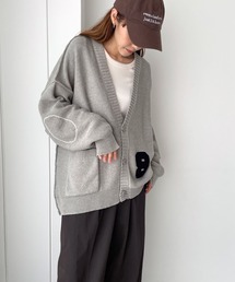 CANAL JEAN | RCW BLUE LABEL(ブルーレーベル) ワッペンニットカーディガン(カーディガン/ボレロ)