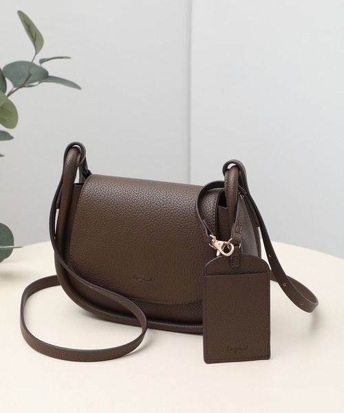 【Ungrid/アングリッド】カードケース付き 軽量シュリンクミニショルダーバッグ（ショルダーバッグ）｜Ungrid（アングリッド）