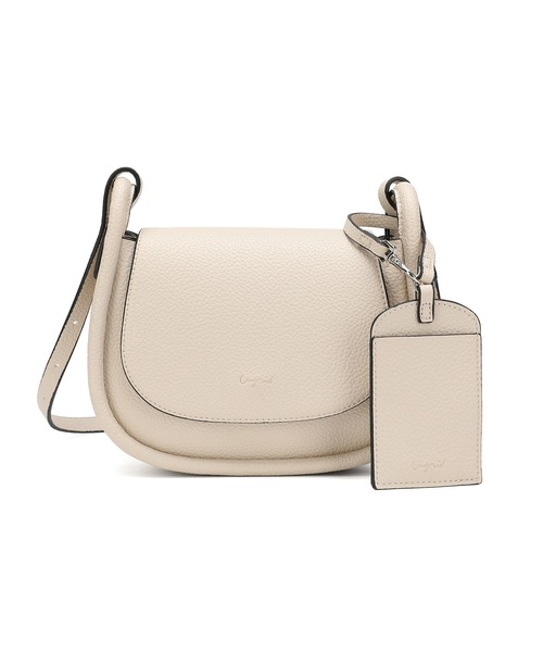 Ungrid（アングリッド）の「【Ungrid/アングリッド】カードケース付き　軽量シュリンクミニショルダーバッグ（ショルダーバッグ・レディース・ダークブラウン/カーキ/ダークベージュ/グレイッシュベージュ/アイボリー/ブラック・FREE）」の7枚目の写真