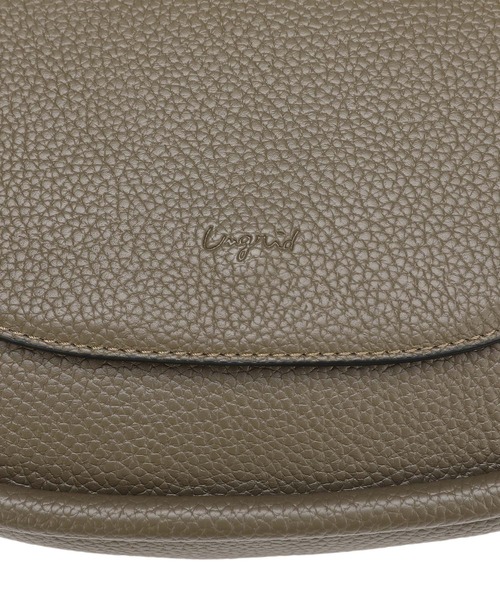 Ungrid（アングリッド）の「【Ungrid/アングリッド】カードケース付き　軽量シュリンクミニショルダーバッグ（ショルダーバッグ・レディース・ダークブラウン/カーキ/ダークベージュ/グレイッシュベージュ/アイボリー/ブラック・FREE）」の21枚目の写真