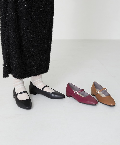 WA ORiental TRaffic（ダブルエーオリエンタルトラフィック）の「ビジューバックルストラップパンプス 32302（パンプス・レディース・ブラウン/ピンク/ブラック・34/35/41/42/40/38/39/37/36）」の21枚目の写真