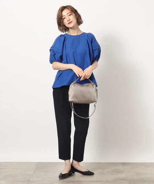 grove（グローブ）の「◆プリーツチェーンショルダー（ショルダーバッグ・レディース・ガンメタ/ライトグレー/アイボリー/ブラック/レッド系1・00）」の11枚目の写真