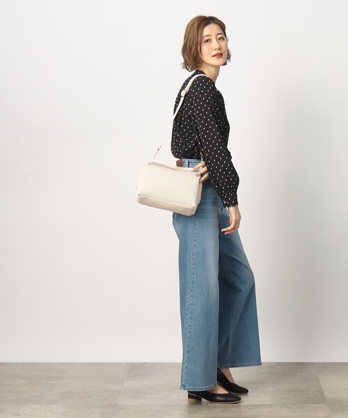 grove（グローブ）の「◆プリーツチェーンショルダー（ショルダーバッグ・レディース・ガンメタ/ライトグレー/アイボリー/ブラック/レッド系1・00）」の14枚目の写真