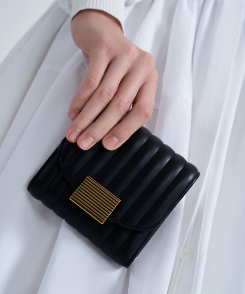 【セール】Astrid アストリッド パネルスモールウォレット（財布）｜CHARLES & KEITH（チャールズ & キース）
