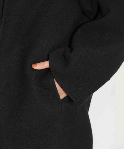 セール】スーパー140ウールリバーフードコート（その他アウター