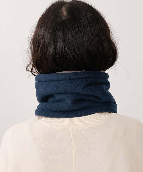 セール】フリース×シープ ボタン付ネックウォーマー（ネックウォーマー