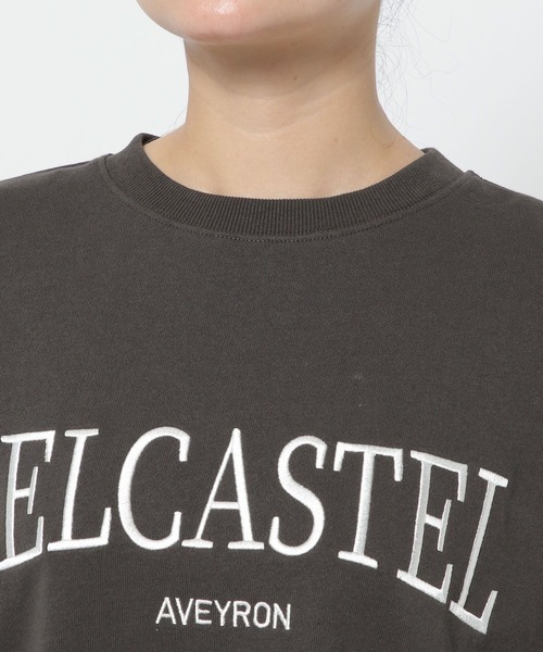 LOWRYS FARM(ローリーズファーム)の「ウラケロゴLS 966663(スウェット・レディース・チャコールグレー/グレー/アイボリー/ネイビー・FREE)」の20枚目の写真