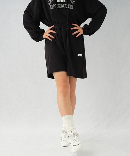 LOVETOXIC(ラブトキシック)の「パーカSETUP(ワンピース・キッズ・オフホワイト/ブラック/ラベンダー・S/L/M/SS)」の21枚目の写真