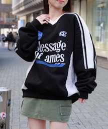 AMESWORLDWIDE | 【UNISEX】AMES WORLDWIDE／V UNIFORMプルオーバー/裏起毛 2982394(スウェット)