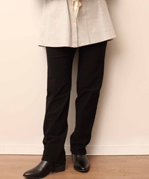【L~5L 大きいサイズ】裏起毛 ストレッチ ストレート パンツ