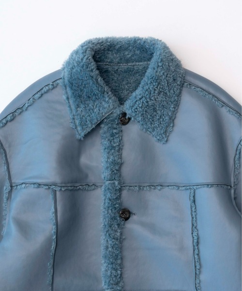 Reversible Vegan Mouton Coat/リバーシブルヴィーガンムートンコート