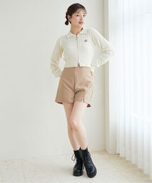 MAJESTIC LEGON（マジェスティックレゴン）の「ダブルジップケーブルニット（ニット/セーター）」