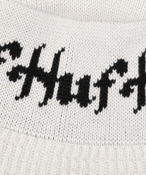 HUF（ハフ）の「HORUS KNIT BUCKET HAT / HUF ニットバケットハット（ニットキャップ/ビーニー・メンズ・ベージュ系その他/ブラック・O/S）」の4枚目の写真