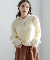 7ゲージハーフジップニットプルオーバー / 983328