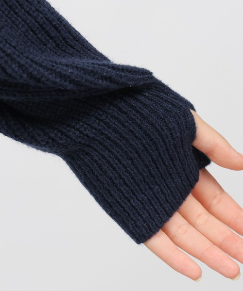 LAKOLE（ラコレ）の「7ゲージハーフジップニットプルオーバー / 983328