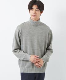 gim | ＜GIM＞プレーティング テンジク タートルネック ニット -ウォッシャブル-(ニット/セーター)