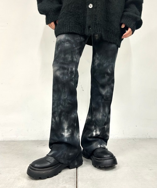 WHO'S WHO gallery（フーズフーギャラリー）の「リブパン（その他パンツ・レディース・ブラック系その他/ブラウン/ネイビー・FREE）」の2枚目の写真