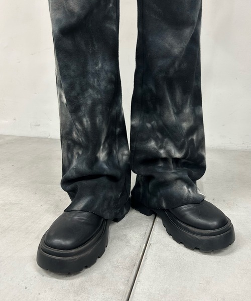 WHO'S WHO gallery（フーズフーギャラリー）の「リブパン（その他パンツ・レディース・ブラック系その他/ブラウン/ネイビー・FREE）」の4枚目の写真