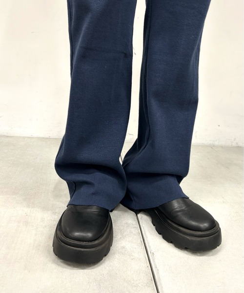 WHO'S WHO gallery（フーズフーギャラリー）の「リブパン（その他パンツ・レディース・ブラック系その他/ブラウン/ネイビー・FREE）」の10枚目の写真