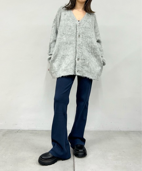 WHO'S WHO gallery（フーズフーギャラリー）の「リブパン（その他パンツ・レディース・ブラック系その他/ブラウン/ネイビー・FREE）」の12枚目の写真