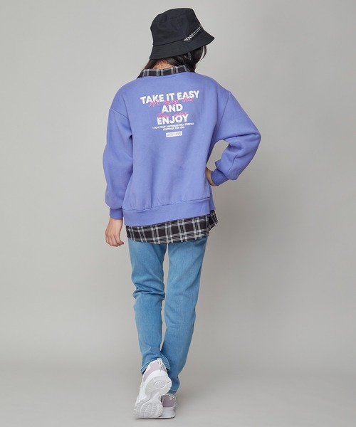 SISTER JENNI(SISTER JENNI)の「【裏起毛】【ウエスト調整可能】あったかテーパードデニムロングパンツ(デニムパンツ・キッズ・ブルー/ネイビー・130cm/160cm/150cm/140cm)」の9枚目の写真