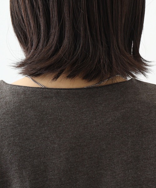 atONE(アットワン)の「atONE キーネックロングワンピース(ワンピース・レディース・キャメル/ブラック/チャコールグレー・4L~5L/M~L/LL~3L)」の21枚目の写真