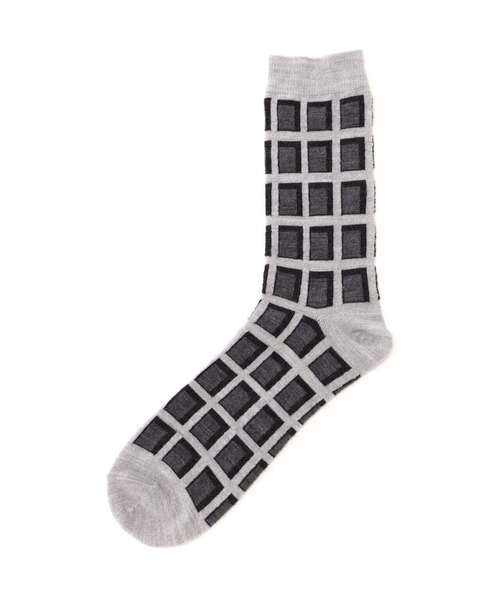 MARCOMONDE（マルコモンド）の「MARCOMONDE（マルコモンド）＠ BELGIUM pattern 04（ソックス/靴下・メンズ・イエロー/ブラウン/ホワイト/グレー・F）」の10枚目の写真