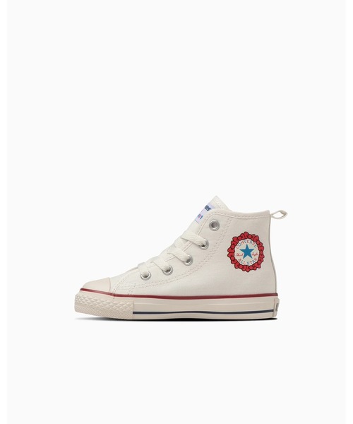 CONVERSE（コンバース）の「CONVERSE CHILD ALL STAR N HELLO KITTY Z HI（コンバース チャイルド オールスター N ハローキティ Z HI）（スニーカー・キッズ・ホワイト・17.0cm/18.0cm/19cm/16.0cm/20cm/15cm）」の2枚目の写真
