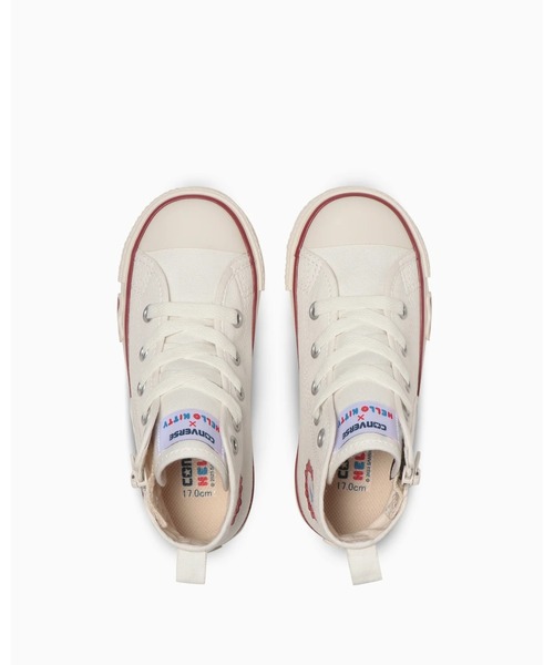 CONVERSE（コンバース）の「CONVERSE CHILD ALL STAR N HELLO KITTY Z HI（コンバース チャイルド オールスター N ハローキティ Z HI）（スニーカー・キッズ・ホワイト・17.0cm/18.0cm/19cm/16.0cm/20cm/15cm）」の4枚目の写真