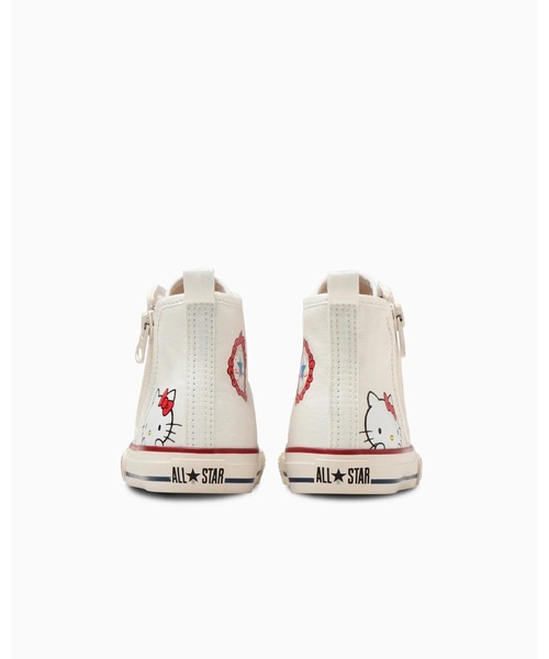 CONVERSE（コンバース）の「CONVERSE CHILD ALL STAR N HELLO KITTY Z HI（コンバース チャイルド オールスター N ハローキティ Z HI）（スニーカー・キッズ・ホワイト・17.0cm/18.0cm/19cm/16.0cm/20cm/15cm）」の5枚目の写真