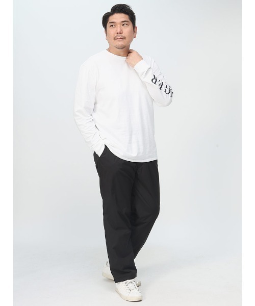 B&T CLUB(ビーティークラブ)の「 EVOL-TEX エボルテックス ストレッチ 裏シャギー イージーパンツ (B&T CLUB) ビーアンドティークラブ 大きいサイズ メンズ(その他パンツ・メンズ・ブラック/ネイビー・X3(6L~7L)/X4(8L~9L)/X1(3L~4L)/X2(4L~5L))」の6枚目の写真