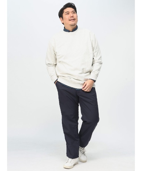 B&T CLUB(ビーティークラブ)の「 EVOL-TEX エボルテックス ストレッチ 裏シャギー イージーパンツ (B&T CLUB) ビーアンドティークラブ 大きいサイズ メンズ(その他パンツ・メンズ・ブラック/ネイビー・X3(6L~7L)/X4(8L~9L)/X1(3L~4L)/X2(4L~5L))」の10枚目の写真