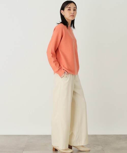 THE SHOP TK (ザ ショップ ティーケー )の「◆【アンチピリング/洗濯機洗い可】美人ガーターニット(ニット/セーター・レディース・ブルー系その他/オフホワイト/イエロー系その他/オレンジ系/ホワイト系5・14/11/13/12)」の16枚目の写真