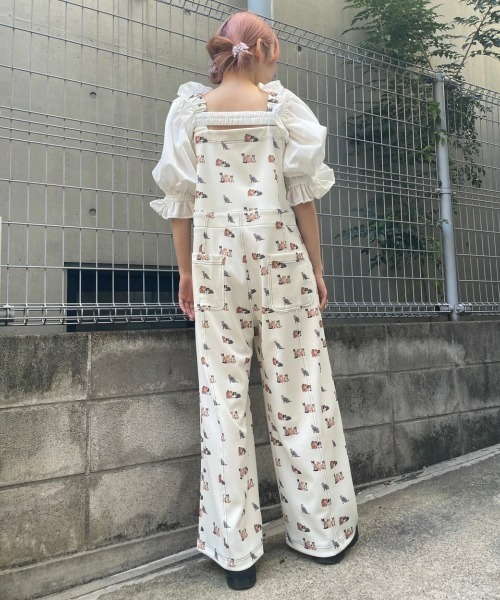 Candy Stripper（キャンディストリッパー）の「BE LOVED RIBBON ボレロ（カーディガン/ボレロ・レディース・ピンク/ブラック/ライトブルー/オフホワイト・2）」の7枚目の写真