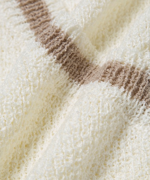 ROPE' PICNIC（ロペピクニック）の「ブークレーライン入りサイドリボンレイヤードベスト（ベスト・レディース・キナリ/ブラック/ベージュ系その他・FREE）」の13枚目の写真