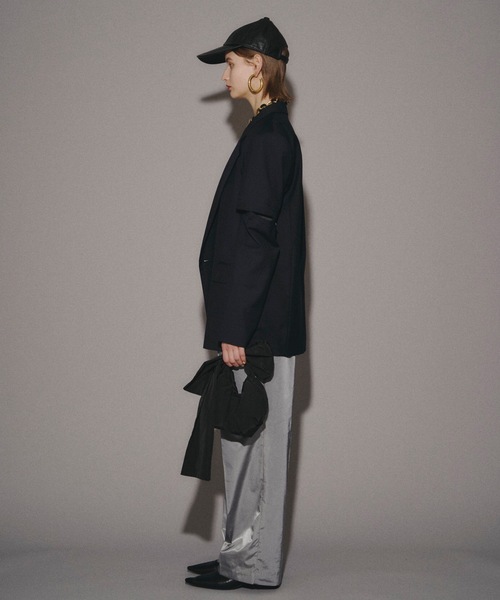 yae（ヤエ）の「Shiny pants/シャイニーパンツ（その他パンツ・レディース・シルバー/ネイビー/ゴールド・36/38）」の18枚目の写真