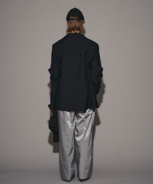 yae（ヤエ）の「Shiny pants/シャイニーパンツ（その他パンツ・レディース・シルバー/ネイビー/ゴールド・36/38）」の17枚目の写真