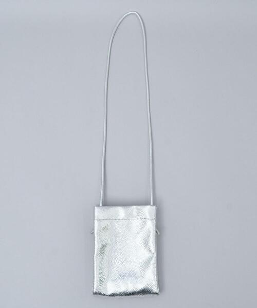 coen（コーエン）の「トリプルポケットスマホショルダー（ショルダーバッグ・レディース・ライム/シルバー/オフホワイト/ブラック・FREE）」の10枚目の写真