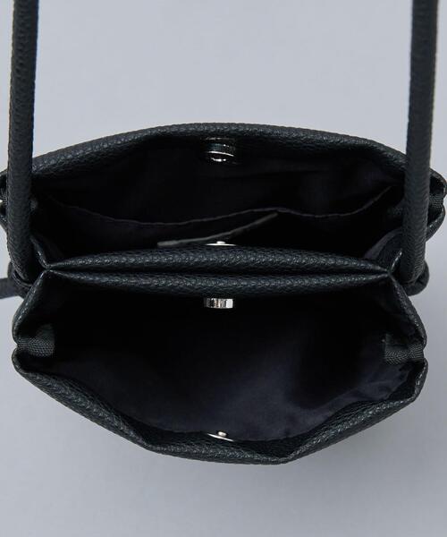 coen（コーエン）の「トリプルポケットスマホショルダー（ショルダーバッグ・レディース・ライム/シルバー/オフホワイト/ブラック・FREE）」の6枚目の写真